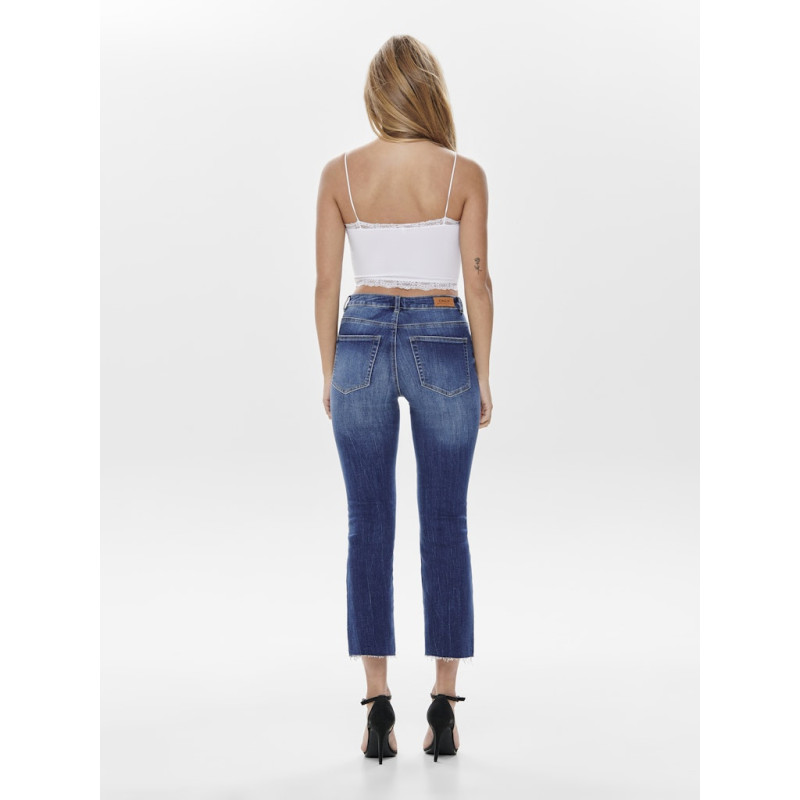 ONLY Vicky Blonde Crop Top - Bright White