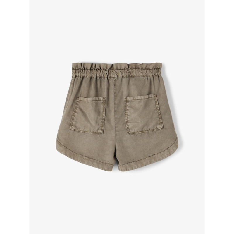 NAME IT Kids Becky Tinda HW Shorts - Burnt Olive