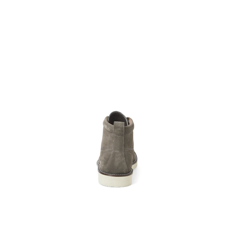 JACK & JONES Toronto Leather Boots - Grey