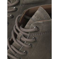 JACK & JONES Toronto Leather Boots - Grey