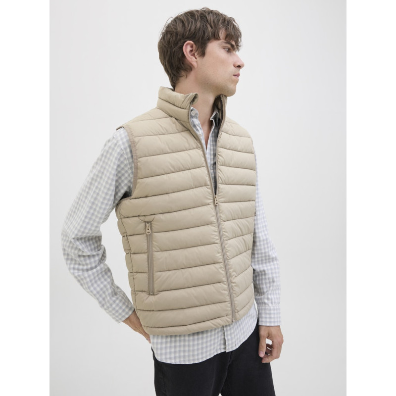 JJ REBEL Gazing Puffer Vest - Roasted Cashew