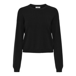 JDY Eris L/S Strik Pullover - Sort