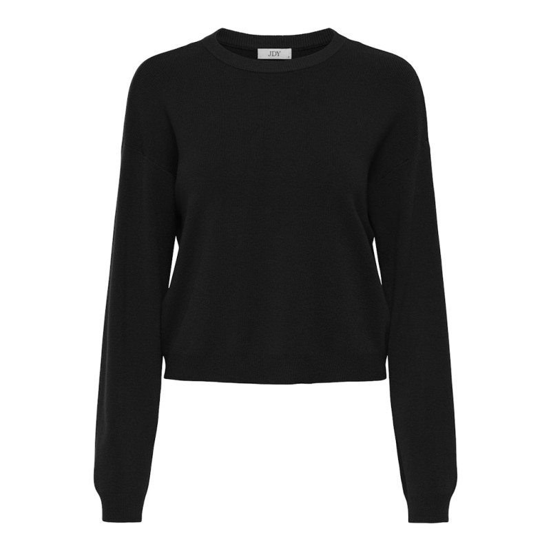 JDY Eris L/S Strik Pullover - Sort