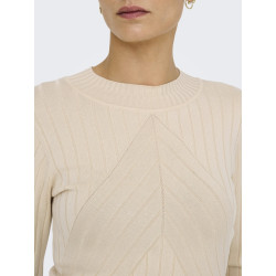 JDY Kate L/S Bluse - Sandshell