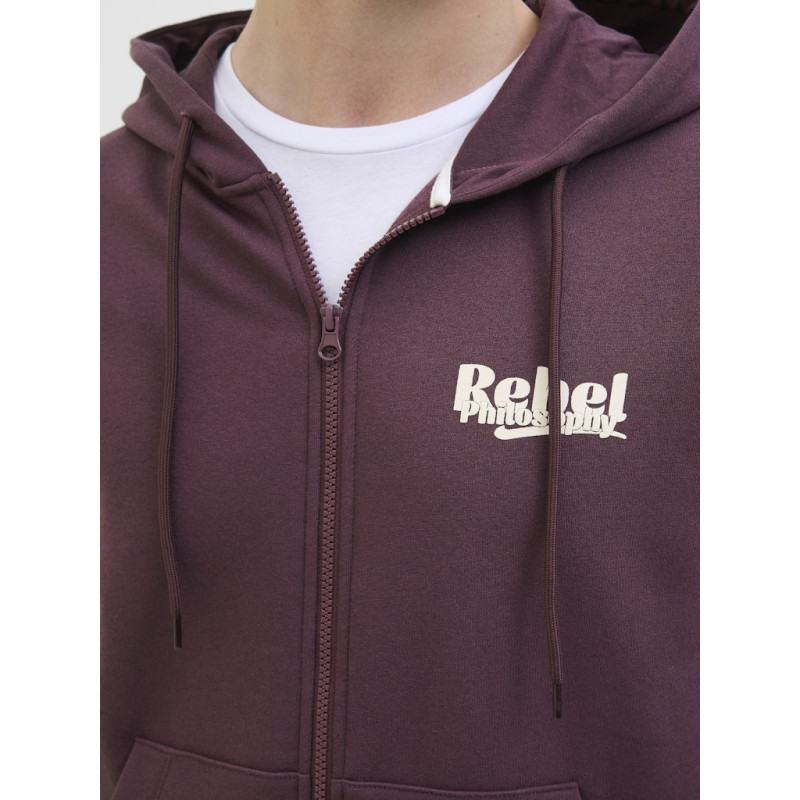 JJ REBEL Rakim Hoodie - Vineyard Wine