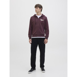 JJ REBEL Rakim Hoodie - Vineyard Wine