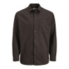 JJ REBEL Edge L/S Overshirt - Chocolate Torte