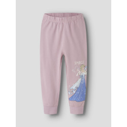 NAME IT MINI Aplisa Frozen L/S Natsæt - Keepsake Lilac