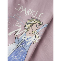 NAME IT MINI Aplisa Frozen L/S Natsæt - Keepsake Lilac