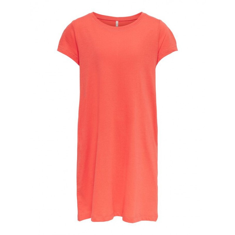 KIDS ONLY MAY POCKET DRESS - DEEP SEA CORAL