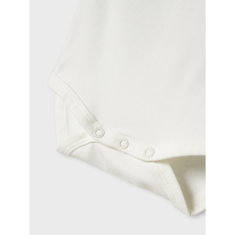 NAME IT BABY Oasa L/S Bodystocking - Cloud Dancer