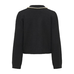 JDY April L/S Strik Pullover - Sort