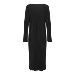 ONLY Pery L/S Midaxi Kjole - Sort