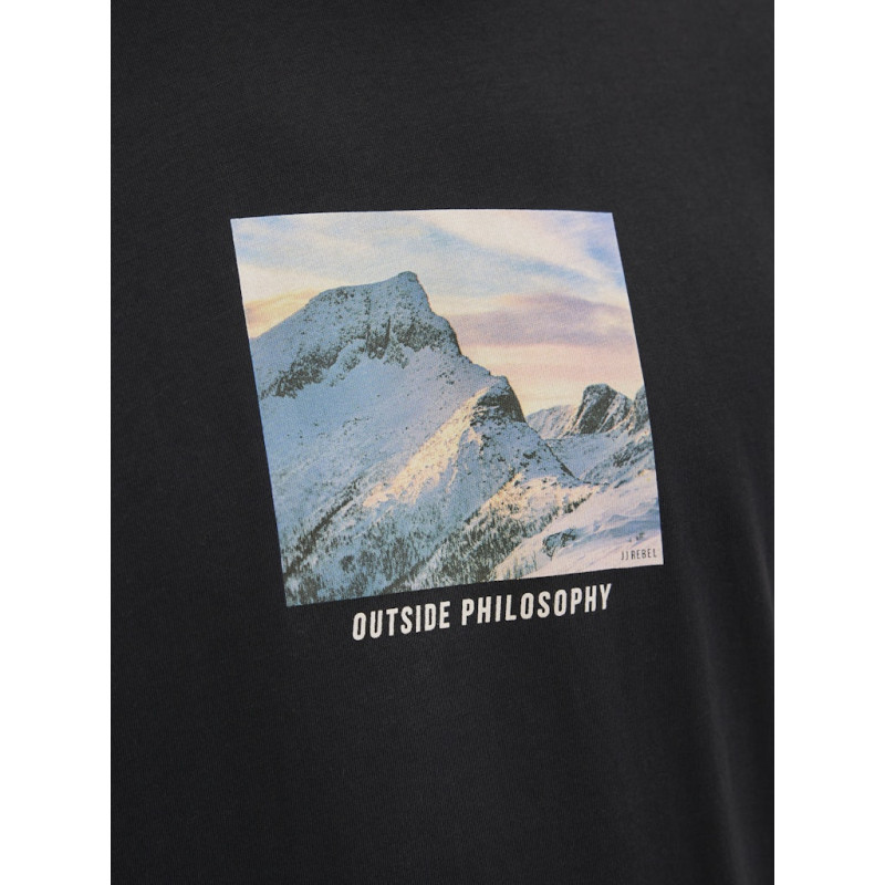 JJ REBEL Fred T-shirt - Sort