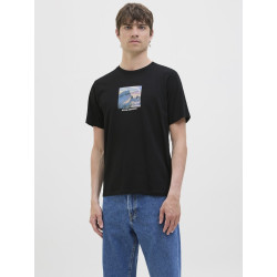 JJ REBEL Fred T-shirt - Sort