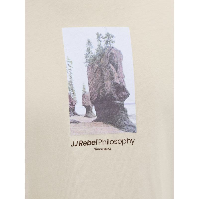 JJ REBEL Fred T-shirt - Moonbeam