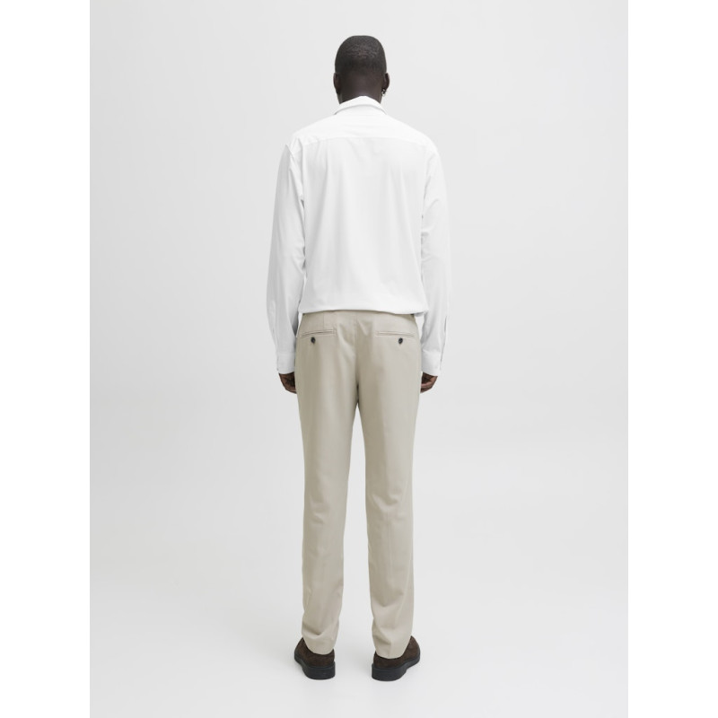 JACK & JONES Blaactive Stretch L/S Skjorte - Hvid