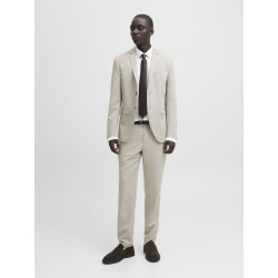 JACK & JONES Blaactive Stretch L/S Skjorte - Hvid