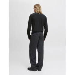 JACK & JONES Blaactive Stretch L/S Skjorte - Sort