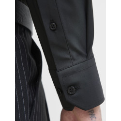 JACK & JONES Blaactive Stretch L/S Skjorte - Sort