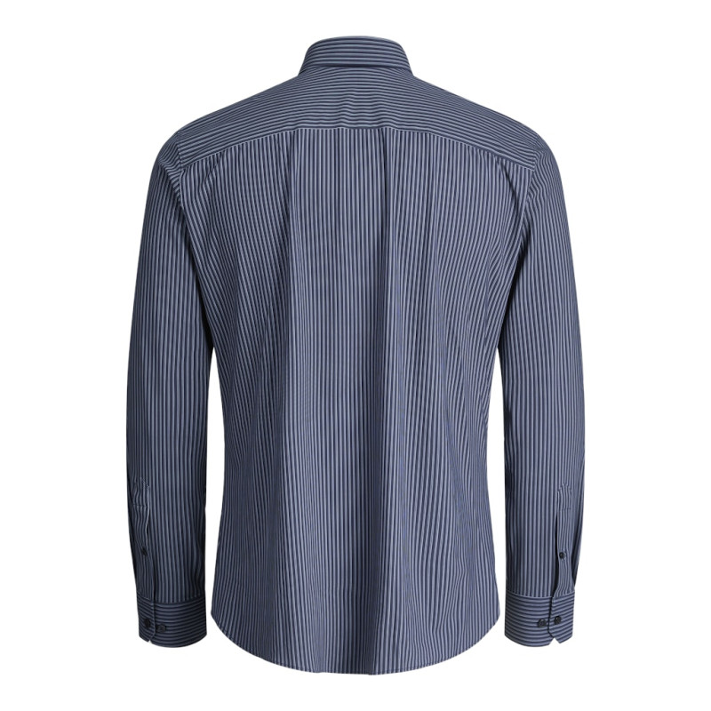 JACK & JONES PLUS Blaactive Stretch L/S Skjorte - Night Sky