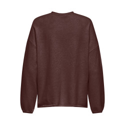 ONLY Loyal L/S Pullover - Bitter Chocolate