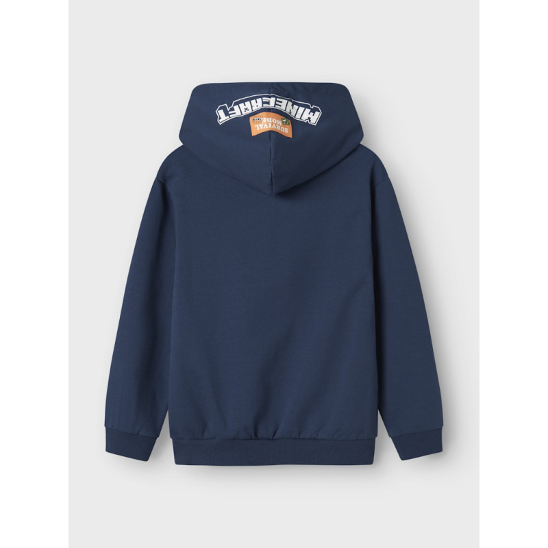 NAME IT KIDS Saag Minecraft Sweatshirt - Insignia Blue