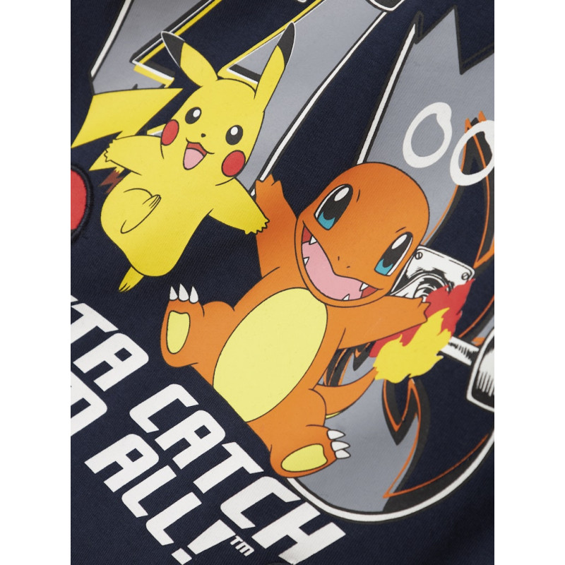 NAME IT MINI Stern Pokemon Bluse - Navy Blazer