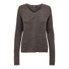 ONLY Camilla Strik Pullover - Chocolate Martini