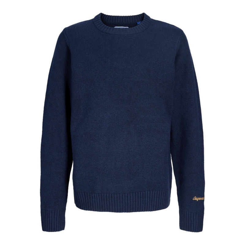 JACK & JONES JUNIOR Norrebro Strik Sweater - Ocean Cavern