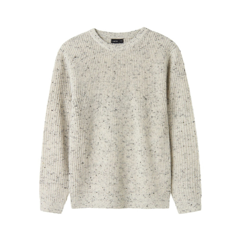 LMTD Naston L/S Strik Sweater - Oatmeal