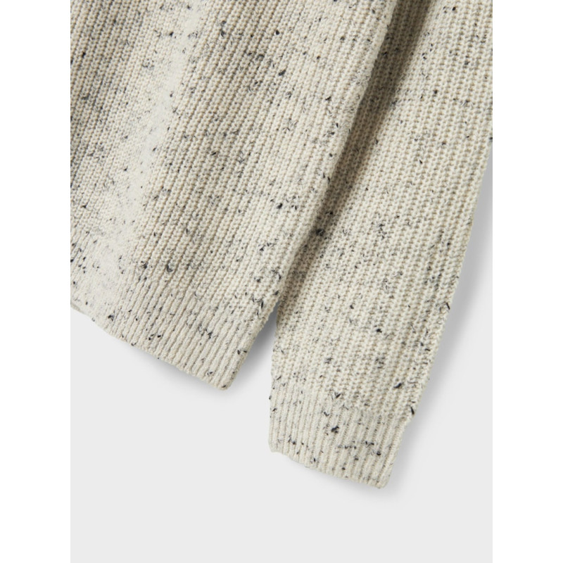 LMTD Naston L/S Strik Sweater - Oatmeal