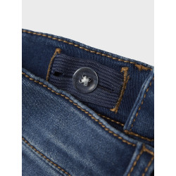 NAME IT MINI Salli Fleece Jeans 9981 - Dark Blue Denim