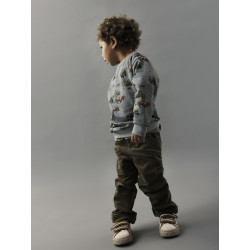 NAME IT Mini Olin Sweatshirt - Grey Melange