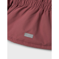 NAME IT Mini Snow05 Flæse Jakke - Rose Brown