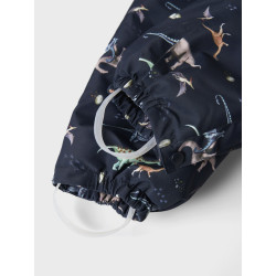 NAME IT Mini Snow 10 Funktions "Dinosaur" Flyverdragt - Dark Sapphire