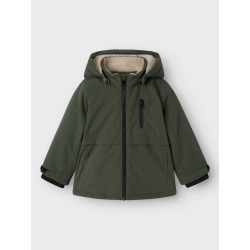 NAME IT Mini Snow05 Solid Jakke - Deep Depths