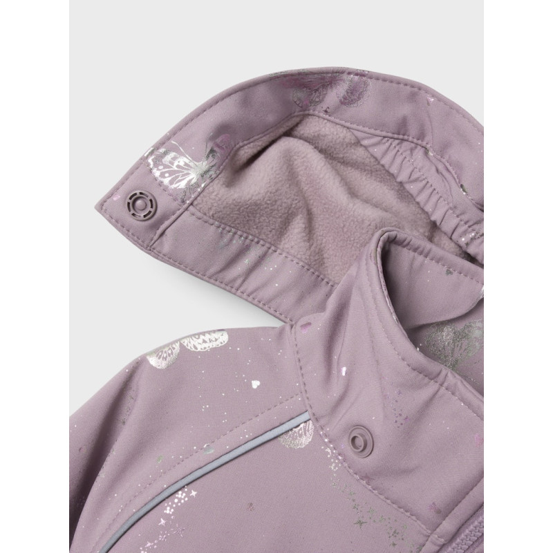 NAME IT Mini Alfa08 Softshell Flyverdragt - Elderberry
