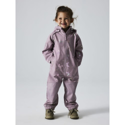 NAME IT Mini Alfa08 Softshell Flyverdragt - Elderberry