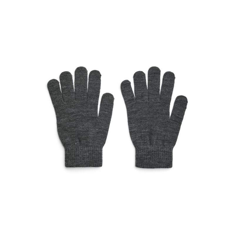 PIECES Buddy Smart Handsker - Dark Grey melange