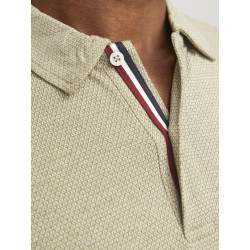 JACK & JONES Benjamin kortærmet polo - Aloe