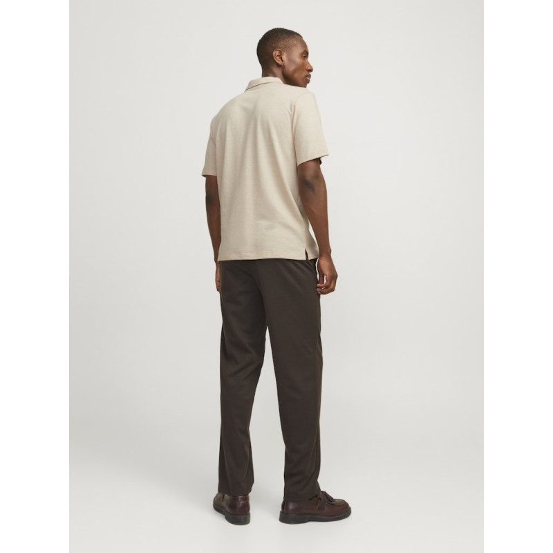 JACK & JONES Benjamin S/S Polo - Moonbeam