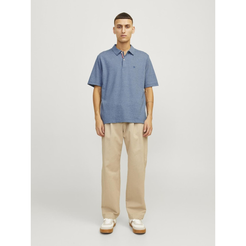 JACK & JONES Benjamin S/S Polo - Captains Blue
