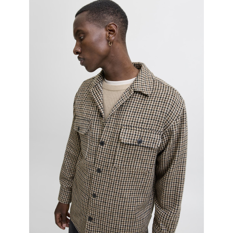 JACK & JONES Bradley Ollie Overshirt L/S - Delicioso