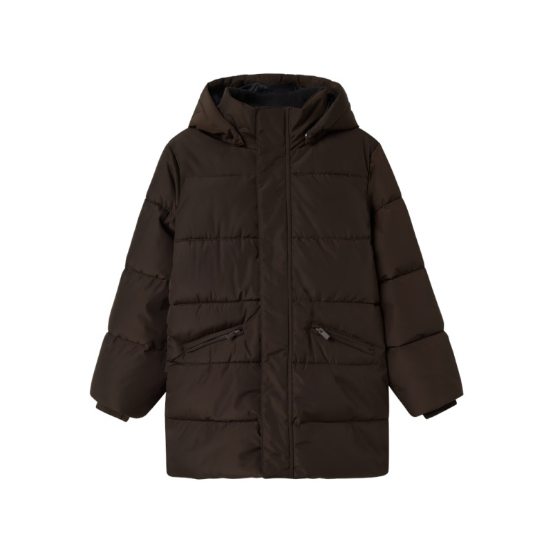 NAME IT Kids Meow Puffer Lang Jakke - Delicioso