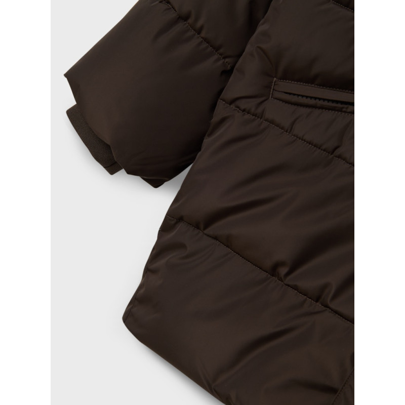 NAME IT Kids Meow Puffer Lang Jakke - Delicioso