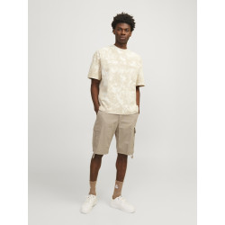 JACK & JONES Cole Barkley Cargo Shorts - Crockery