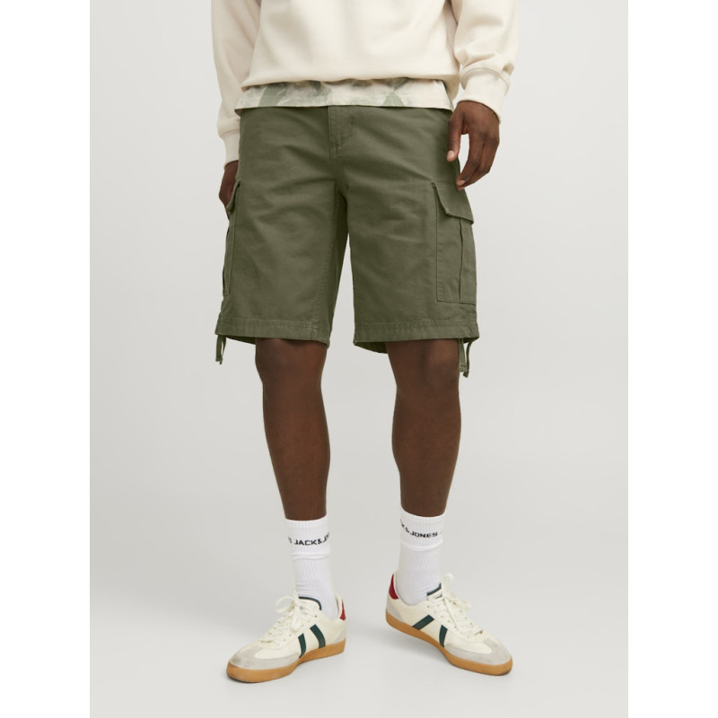 JACK & JONES Cole Barkley Cargo Shorts - Olive Night