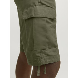 JACK & JONES Cole Barkley Cargo Shorts - Olive Night