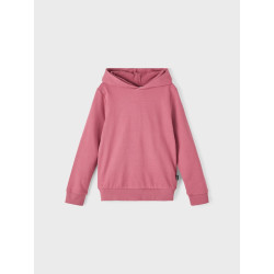 NAME IT Mini Sweatshirt Hoodie - Rose Wine